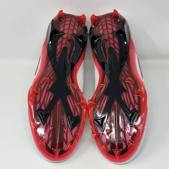 Nike Alpha Menace Elite 3 Football Red White Comfort CT6648-103 Men Sz Multi New - Picture 10 of 10